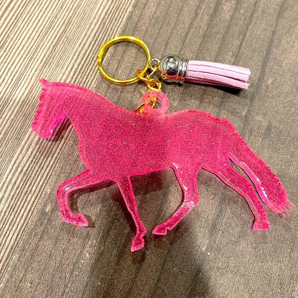 🎉🎉2x HP🎉🎉 Handmade Horse Keychain